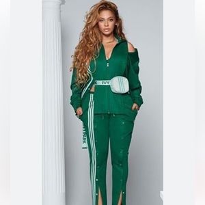 IVY PARK x Adidas green track jacket unisex